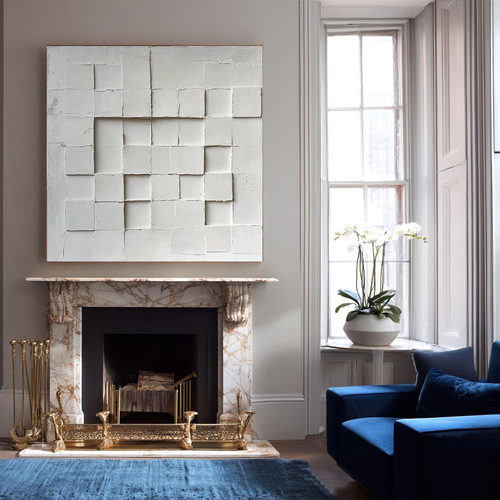 GEOMETRIC ART "ASCENDING CUBES"