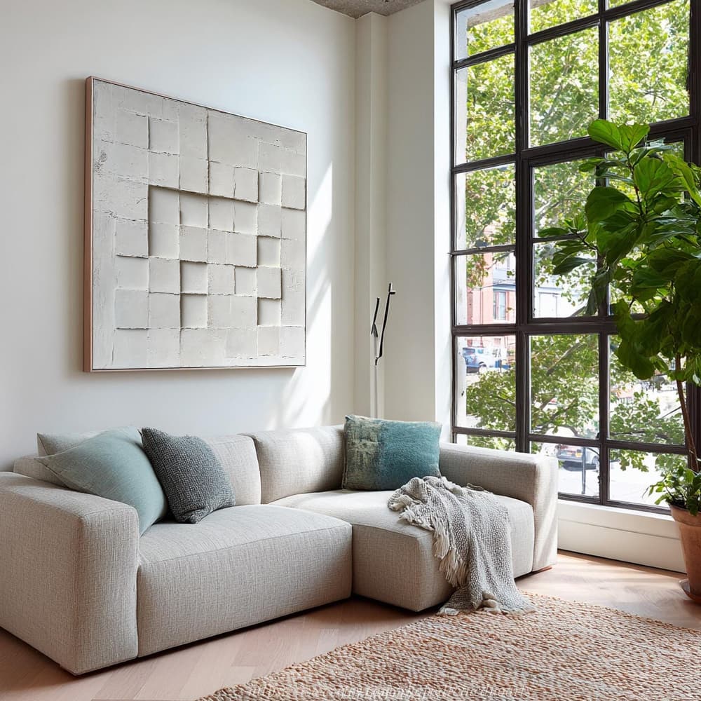 GEOMETRIC ART "ASCENDING CUBES"