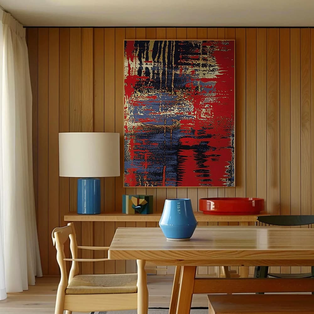 ABSTRACT EXPRESSIONISM: "ROYAL FLUSH"