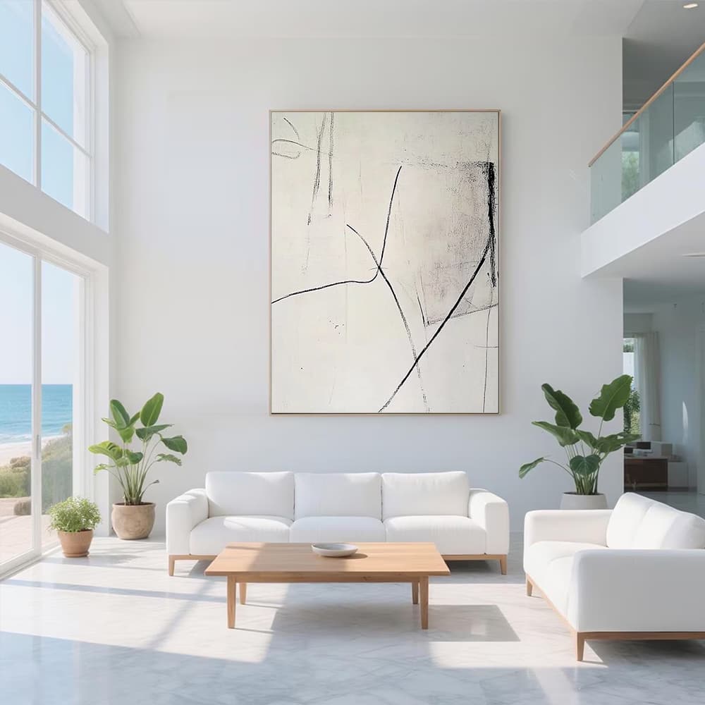 GEOMETRIC ART "UNWINDING LINES"