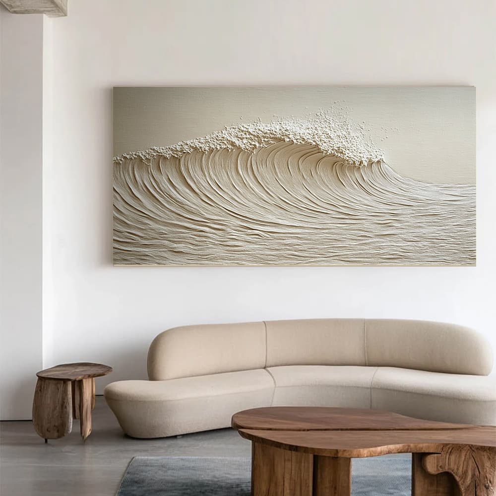 SEA & BEACH ART "IVORY CREST"