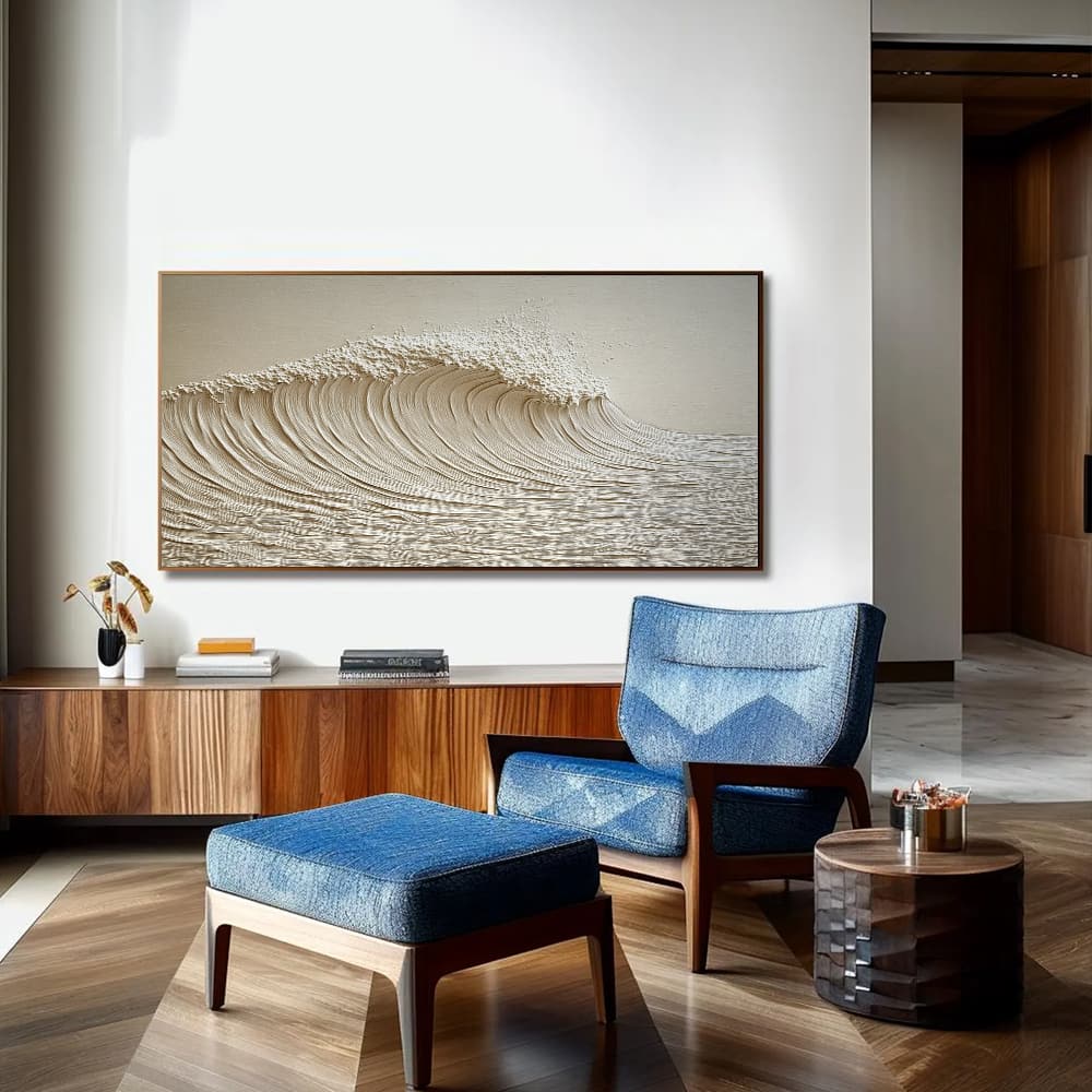 SEA & BEACH ART "IVORY CREST"