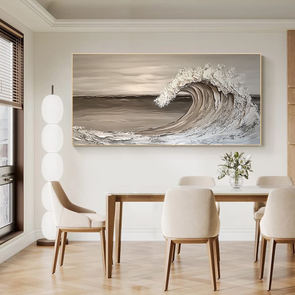 SEA & BEACH ART "STORMY BREAK"