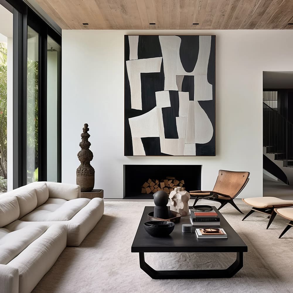 ABSTRACT ART "SHADOW PLAY"