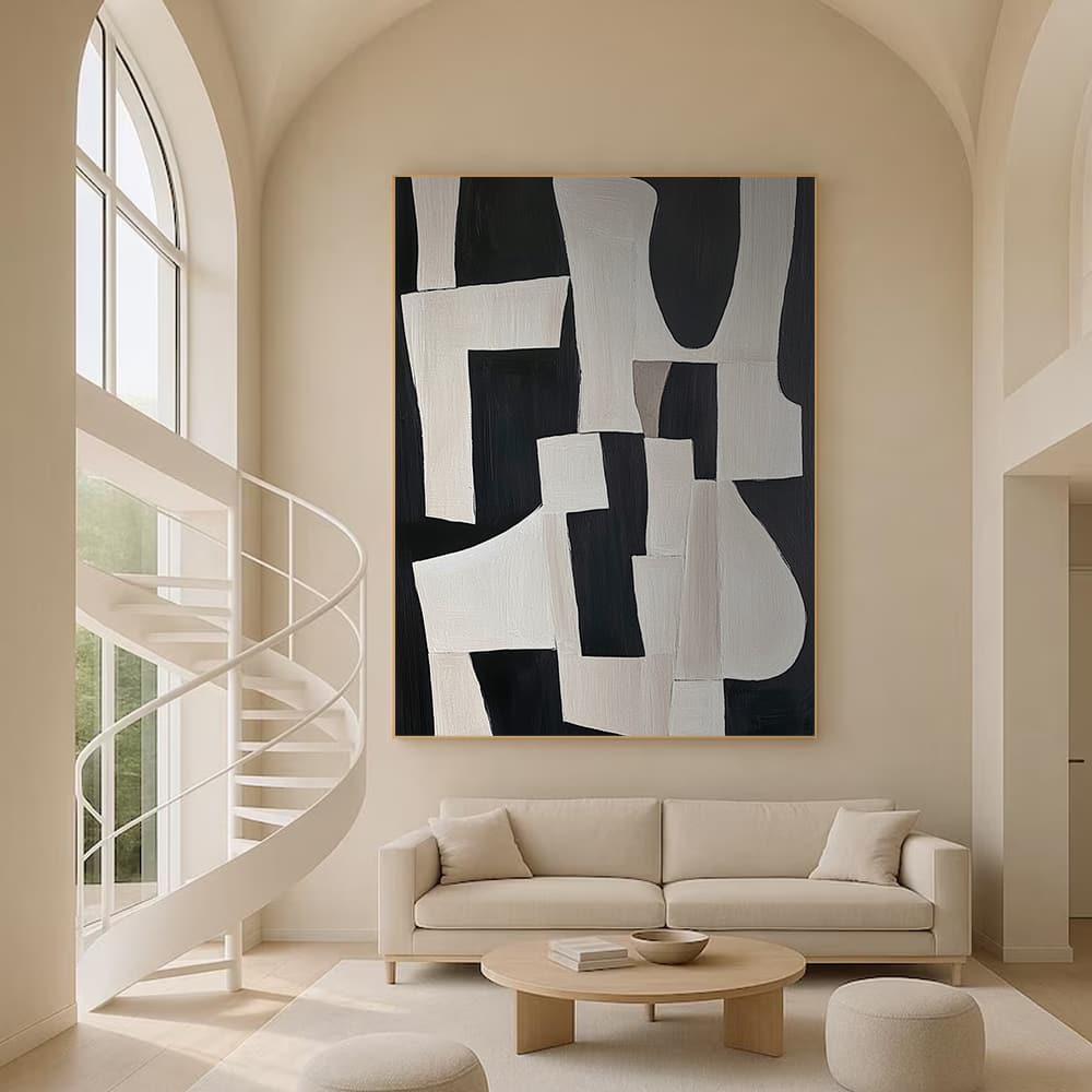 ABSTRACT ART "SHADOW PLAY"