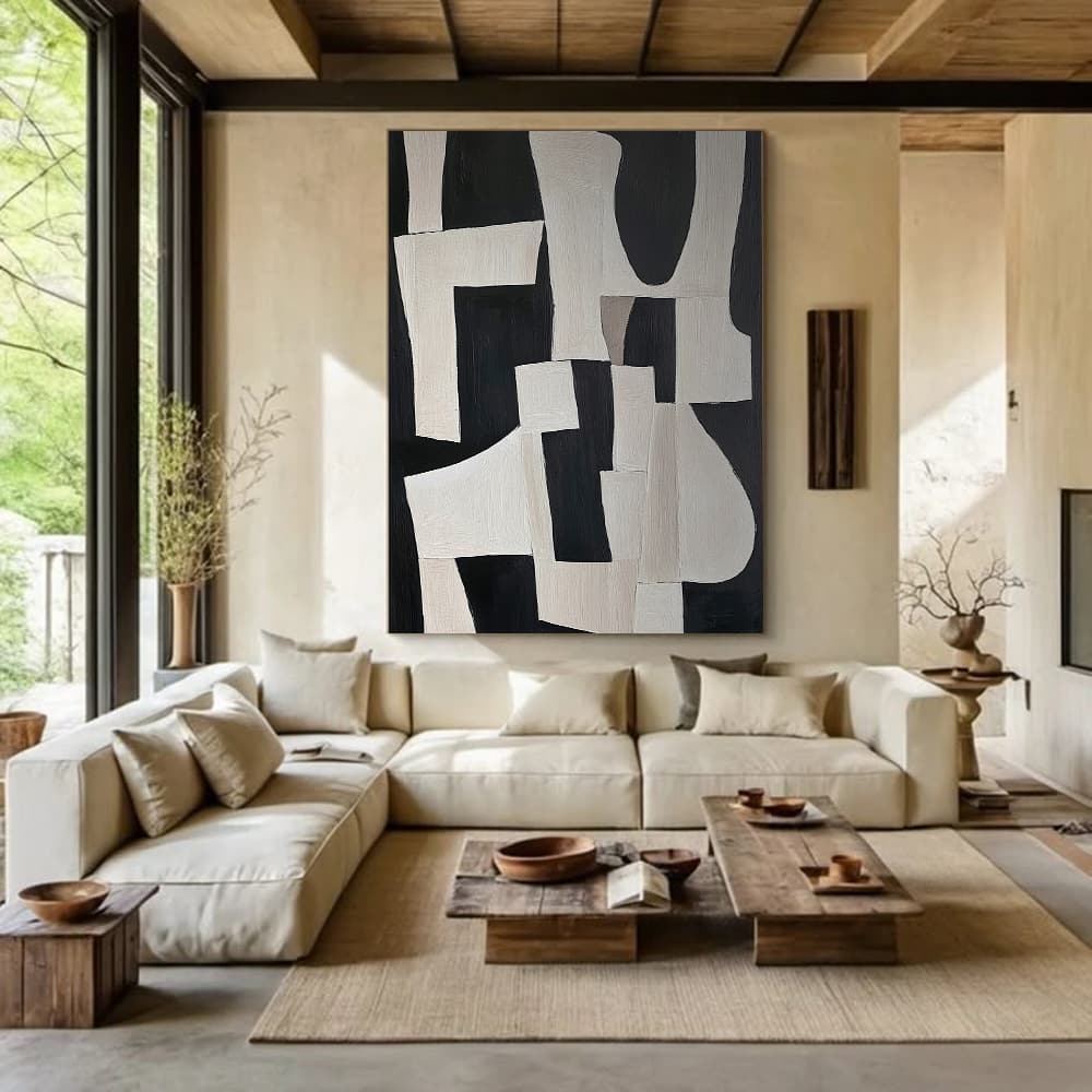 ABSTRACT ART "SHADOW PLAY"