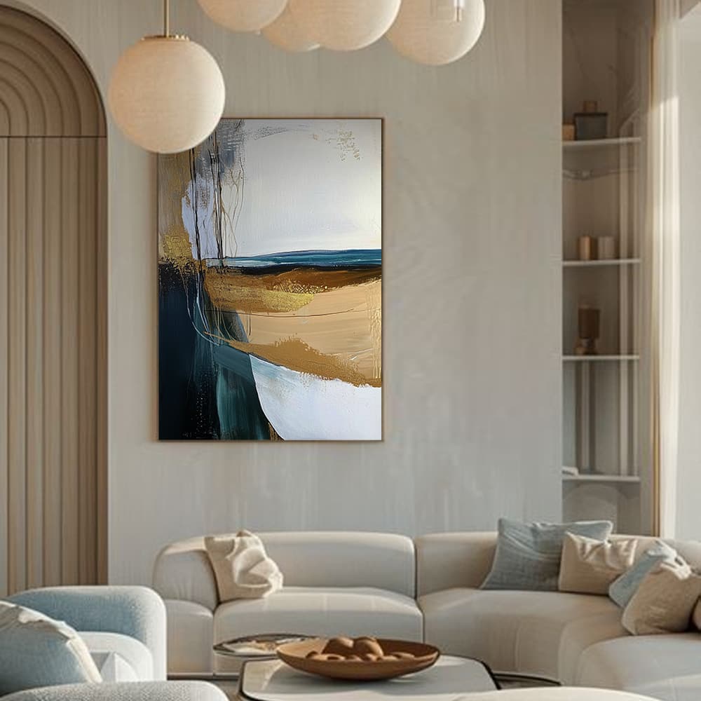LANDSCAPE ART "GOLDEN HORIZON"