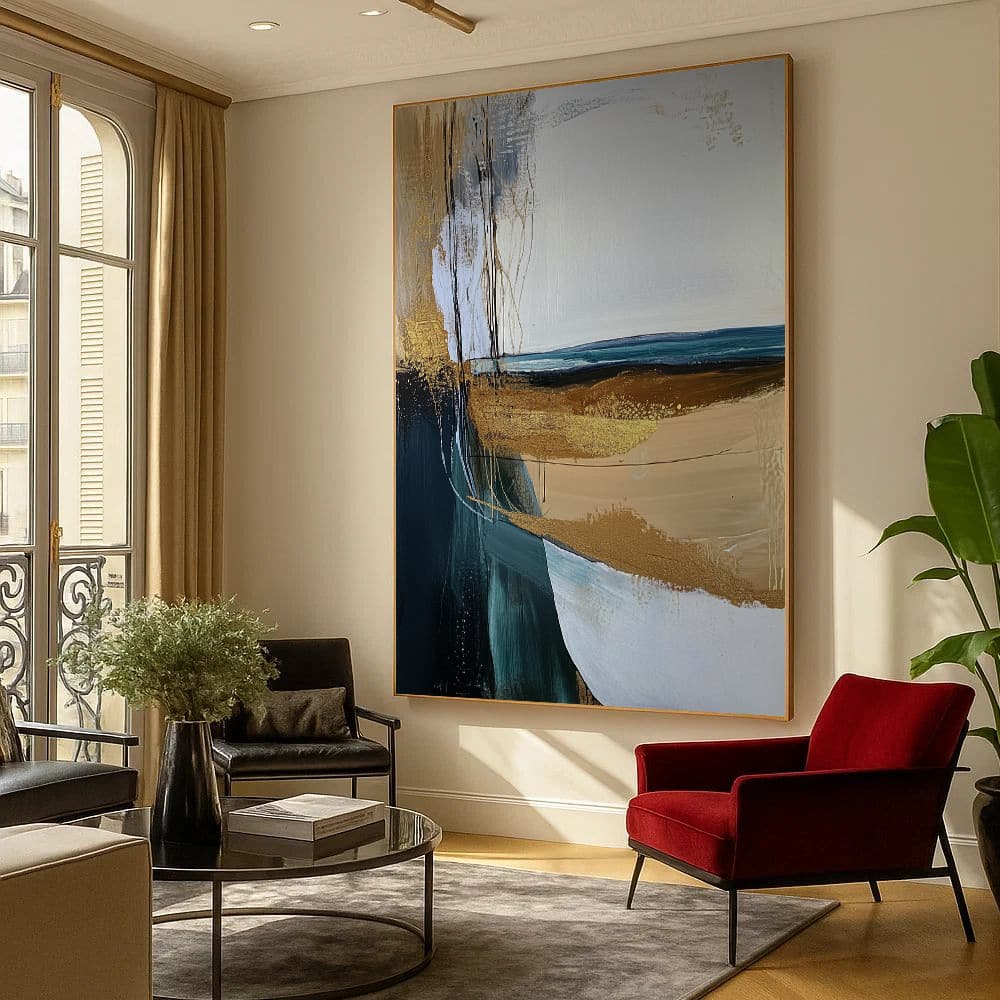 LANDSCAPE ART "GOLDEN HORIZON"