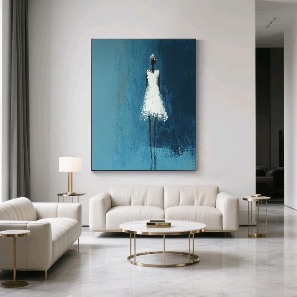 MINIMALIST ART: "AQUA DREAM"