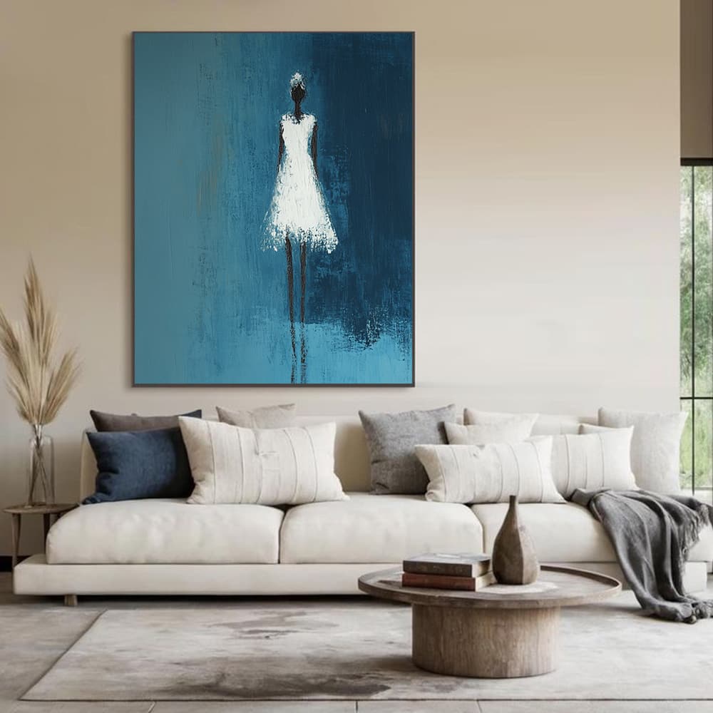 MINIMALIST ART: "AQUA DREAM"