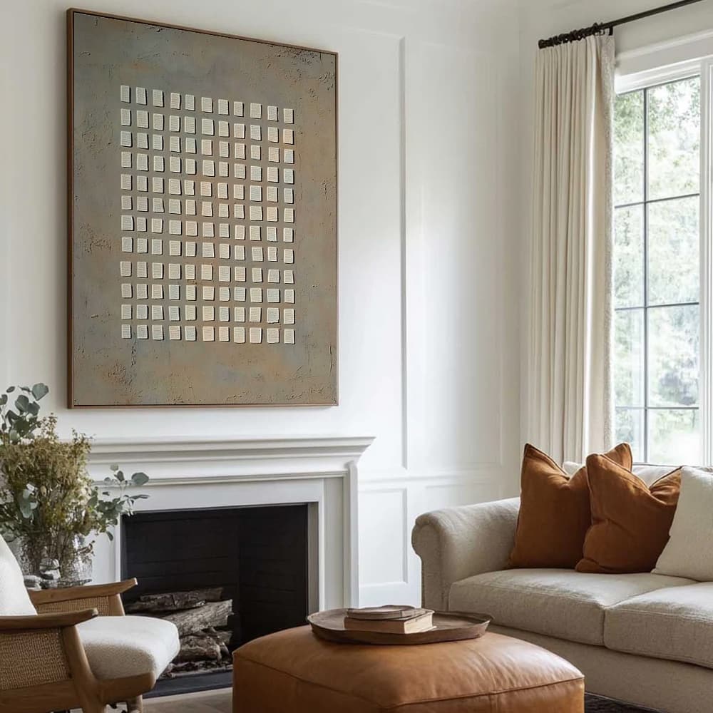 WABI SABI WALL ART "URBAN GRID"