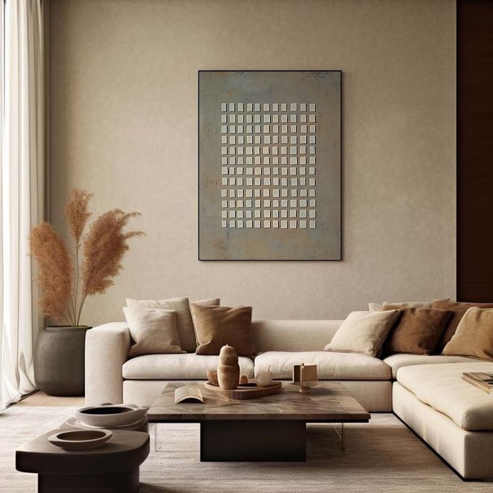 WABI SABI WALL ART "URBAN GRID"