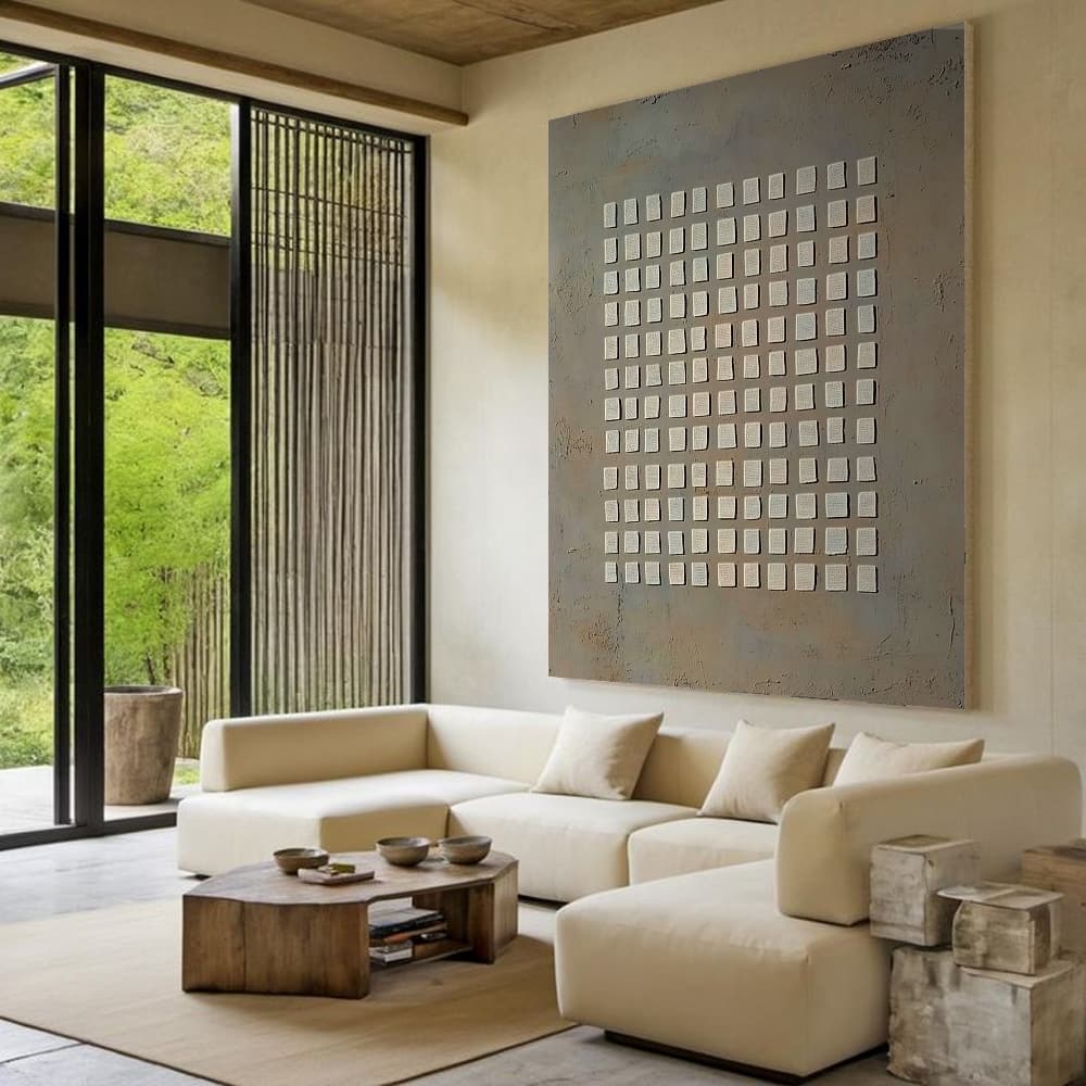 WABI SABI WALL ART "URBAN GRID"