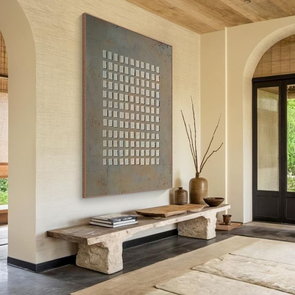 WABI SABI WALL ART "URBAN GRID"