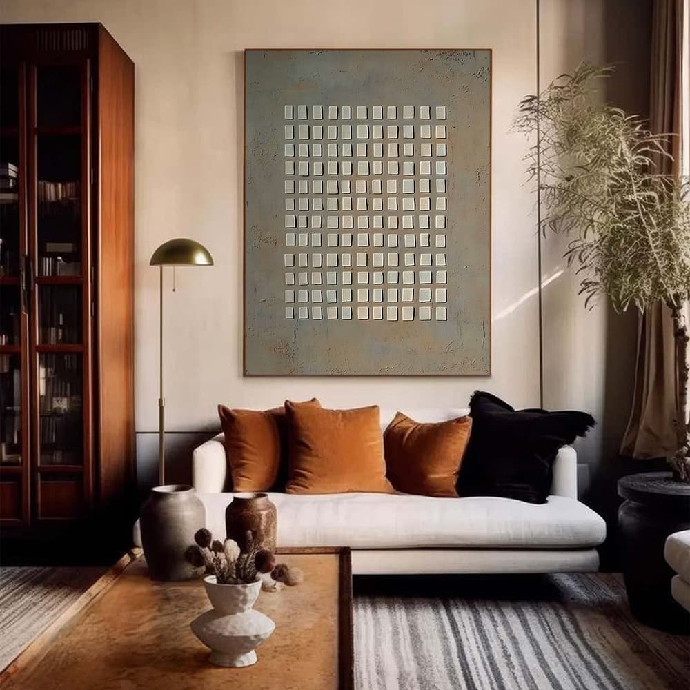 WABI SABI WALL ART "URBAN GRID"