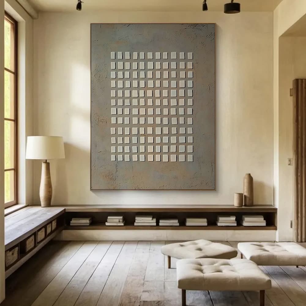 WABI SABI WALL ART "URBAN GRID"