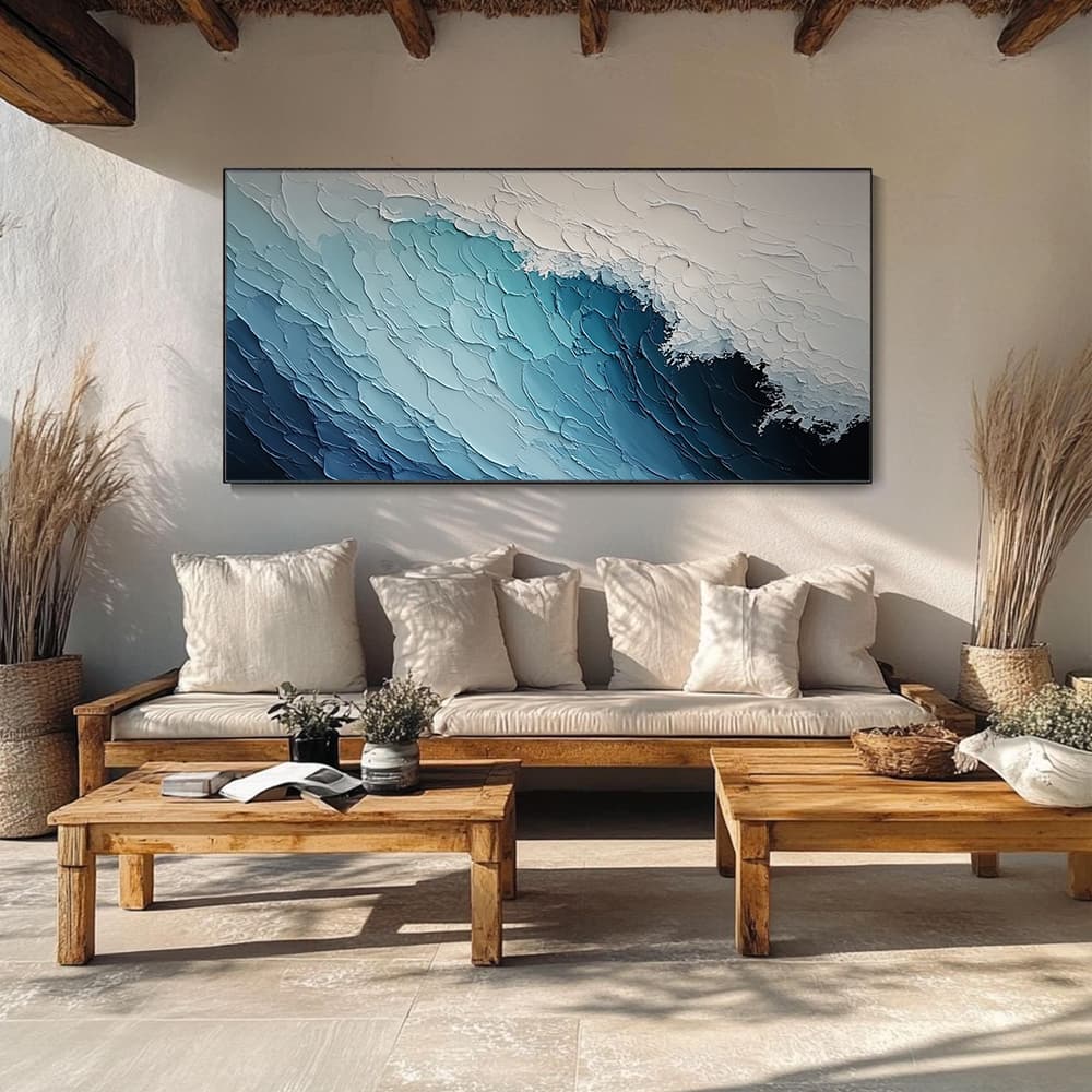 SEA & BEACH ART "FROZEN WAVE"