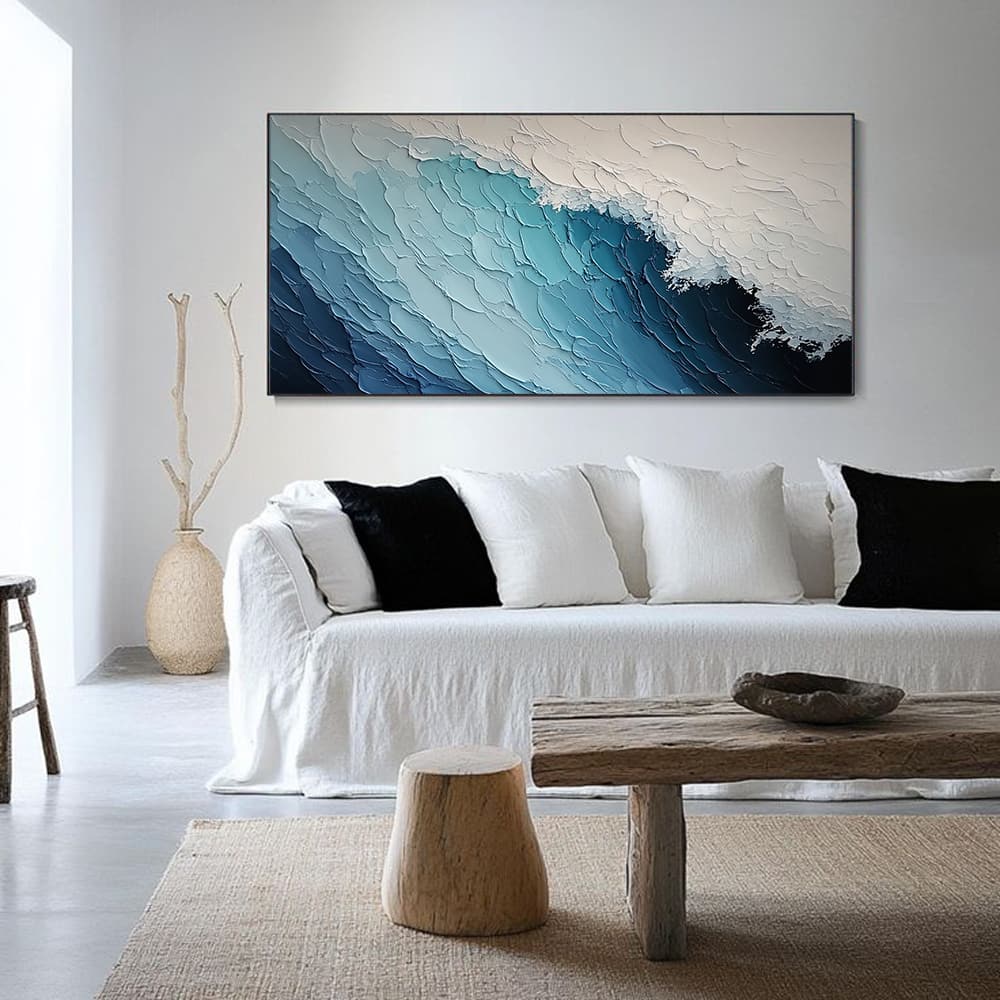 SEA & BEACH ART "FROZEN WAVE"
