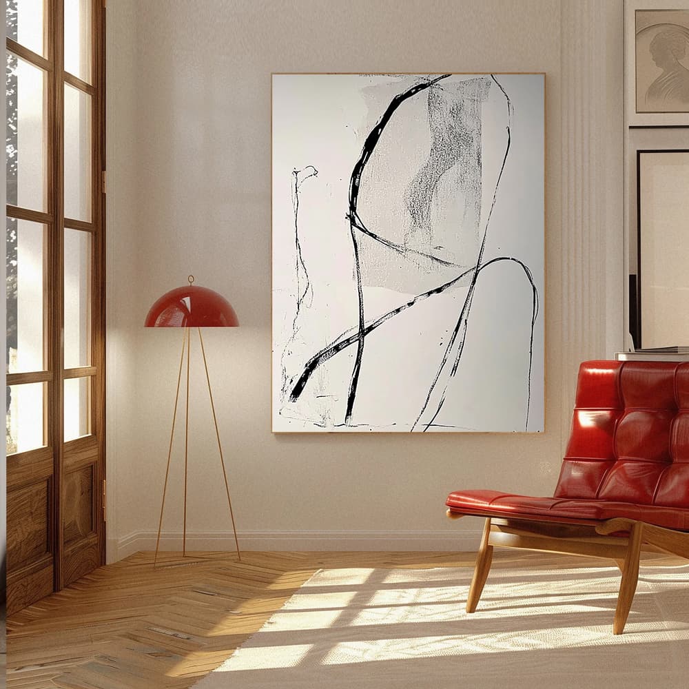 WABI SABI WALL ART "SERENE LINES"