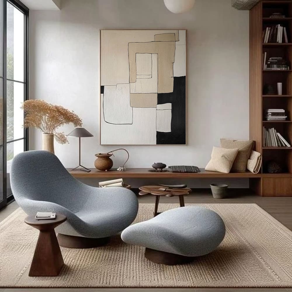 GEOMETRIC ART "DISTINCT PATHS"