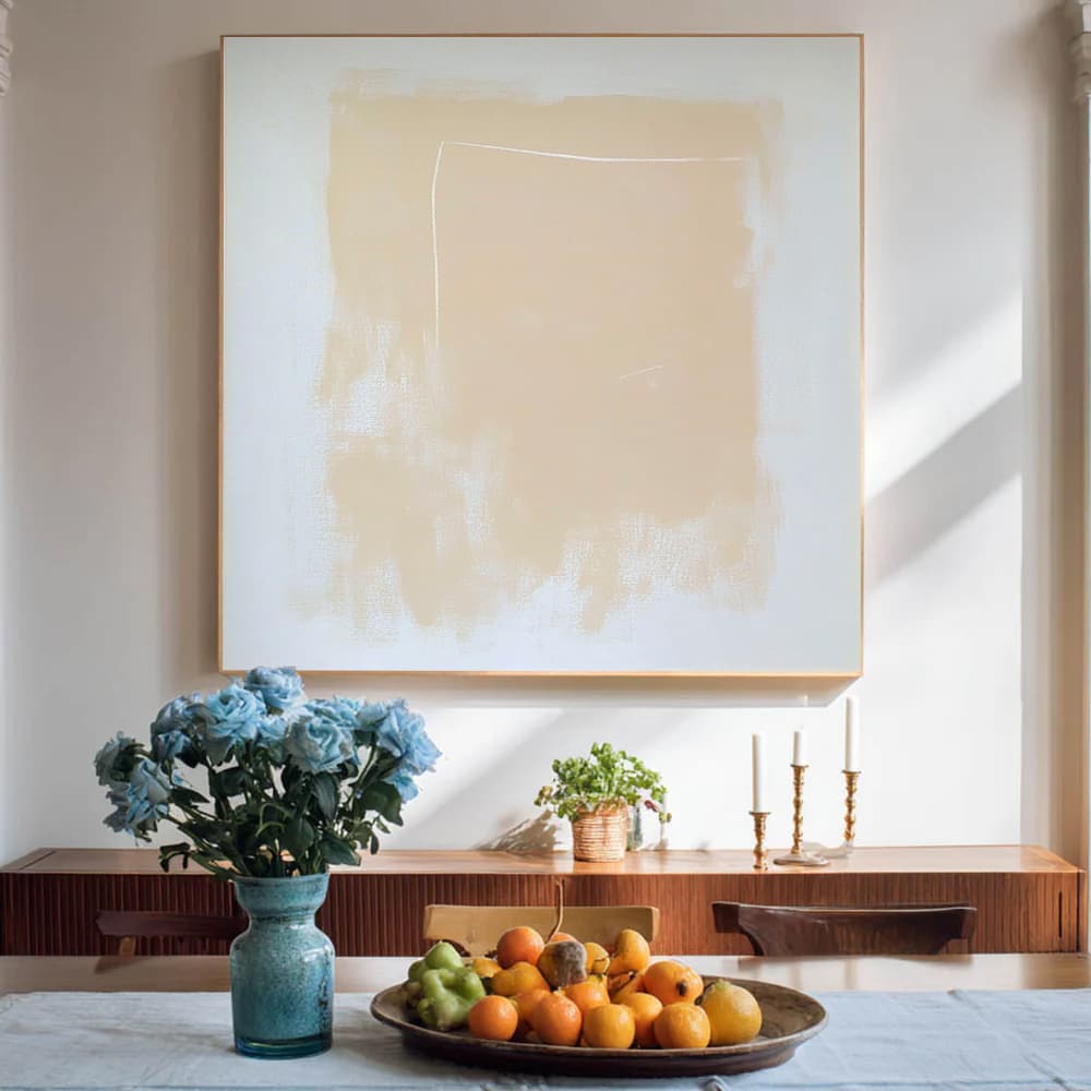 MINIMALIST ART "NUDE EMBRACE"