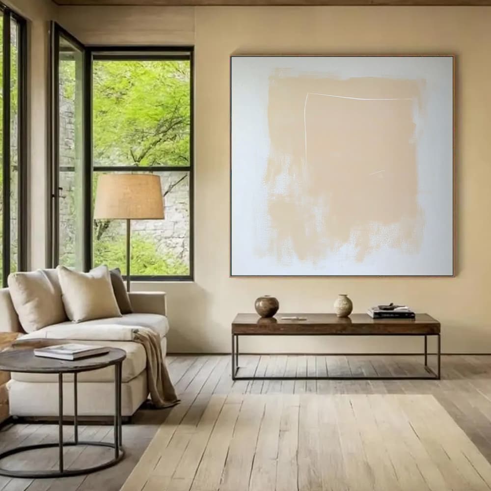 MINIMALIST ART "NUDE EMBRACE"