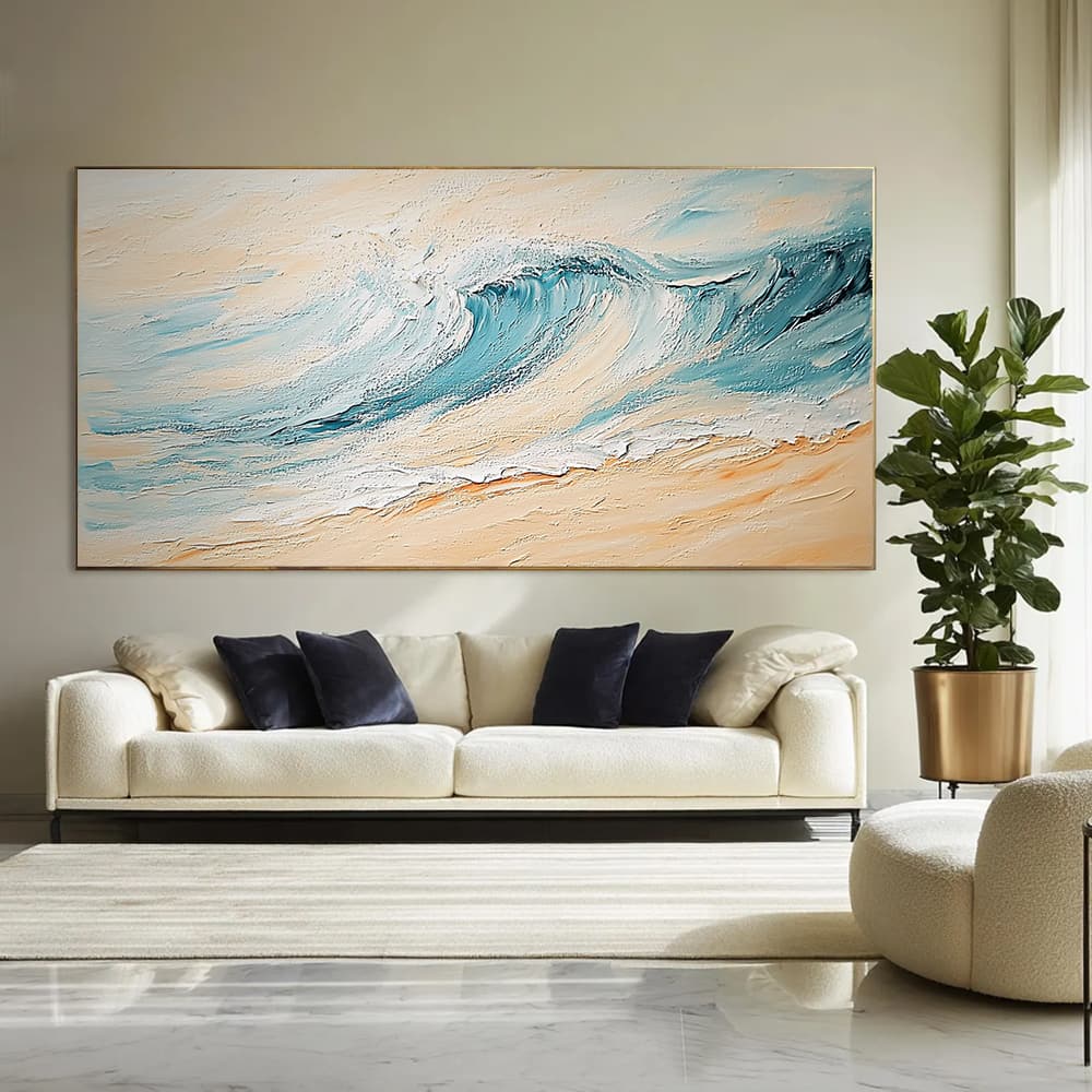 SEA & BEACH ART "CRESTING WAVE"