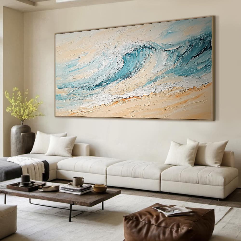 SEA & BEACH ART "CRESTING WAVE"