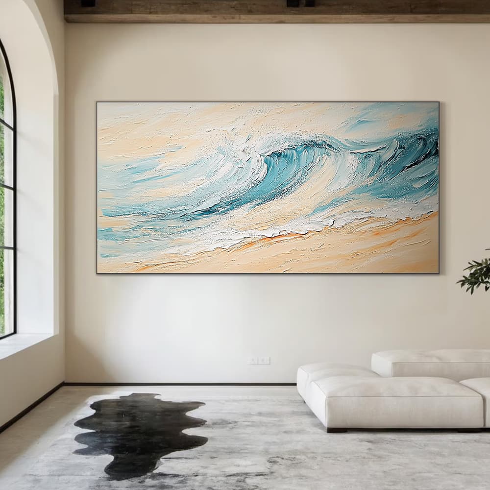 SEA & BEACH ART "CRESTING WAVE"