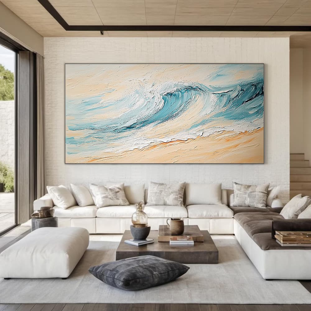 SEA & BEACH ART "CRESTING WAVE"