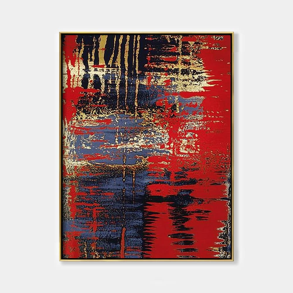 ABSTRACT EXPRESSIONISM: "ROYAL FLUSH"