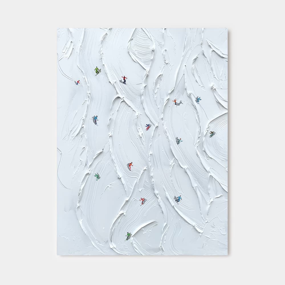 MINIMALIST ART "SERPENTINE BALLET"