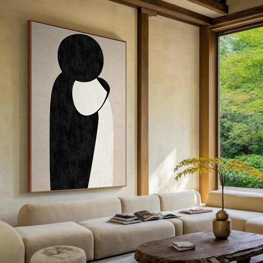 MINIMALIST ART "CONNECTED SOULS"