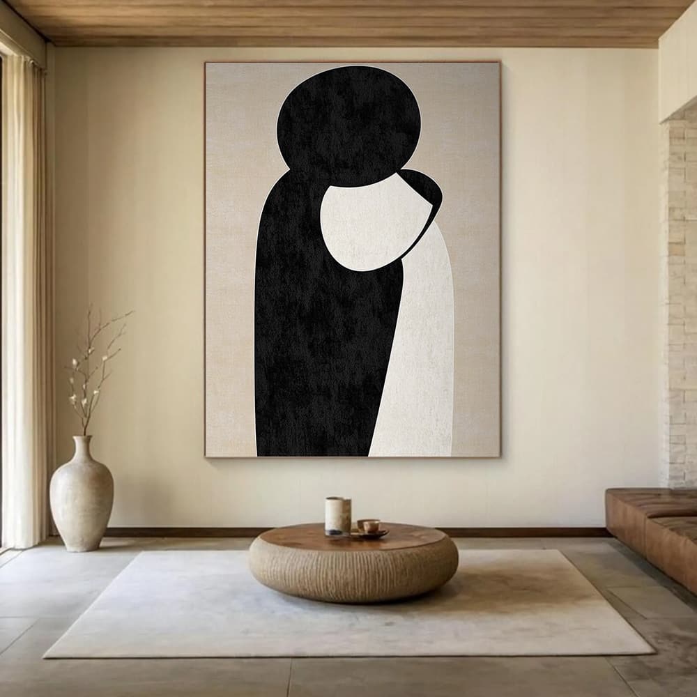 MINIMALIST ART "CONNECTED SOULS"