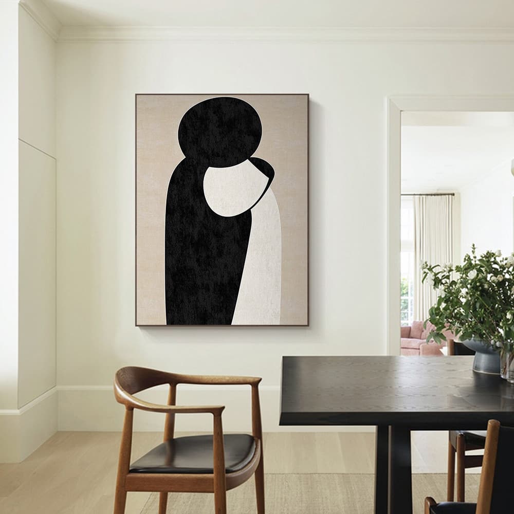 MINIMALIST ART "CONNECTED SOULS"