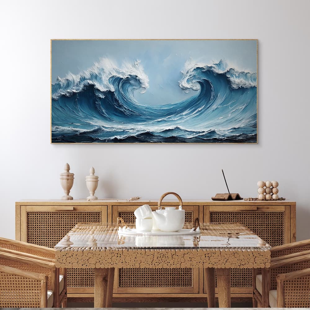 SEA & BEACH ART "TURBULENT SEA"