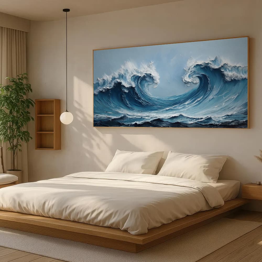 SEA & BEACH ART "TURBULENT SEA"
