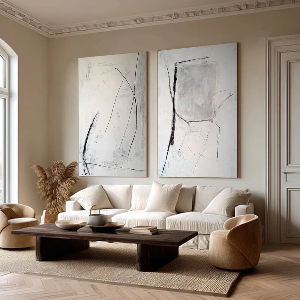 MINIMALIST ART "DUAL RESONANCE"