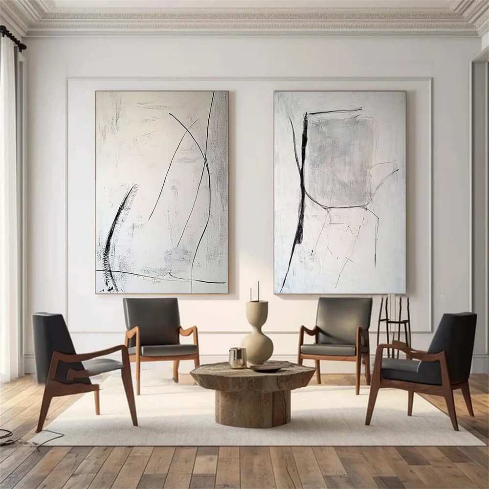 MINIMALIST ART "DUAL RESONANCE"