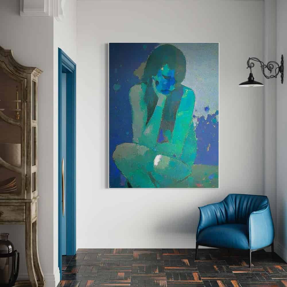 ABSTRACT ART "AQUATIC SOUL"