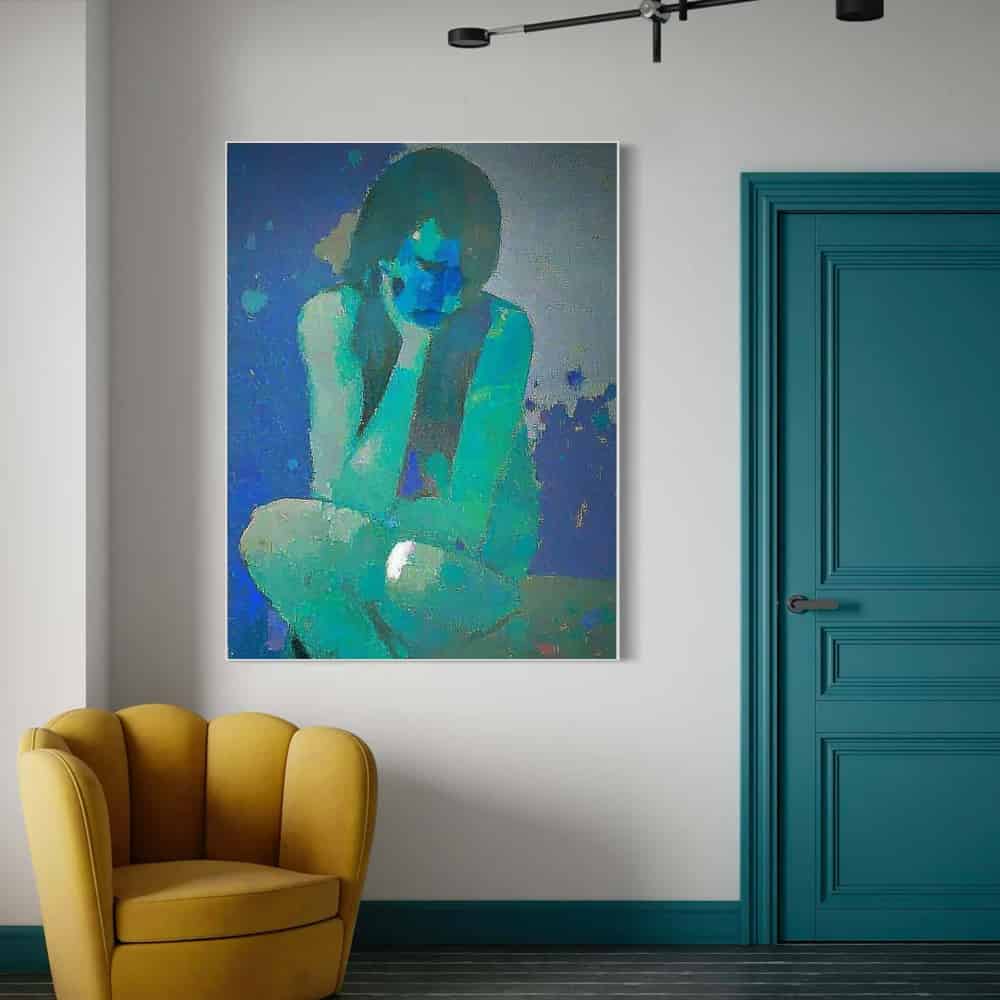 ABSTRACT ART "AQUATIC SOUL"