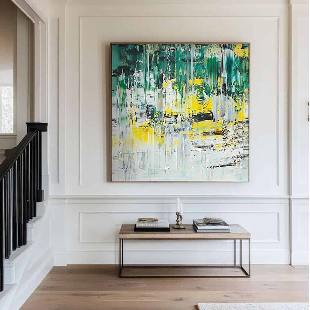 ABSTRACT ART "BIRCHWOOD GLARE"