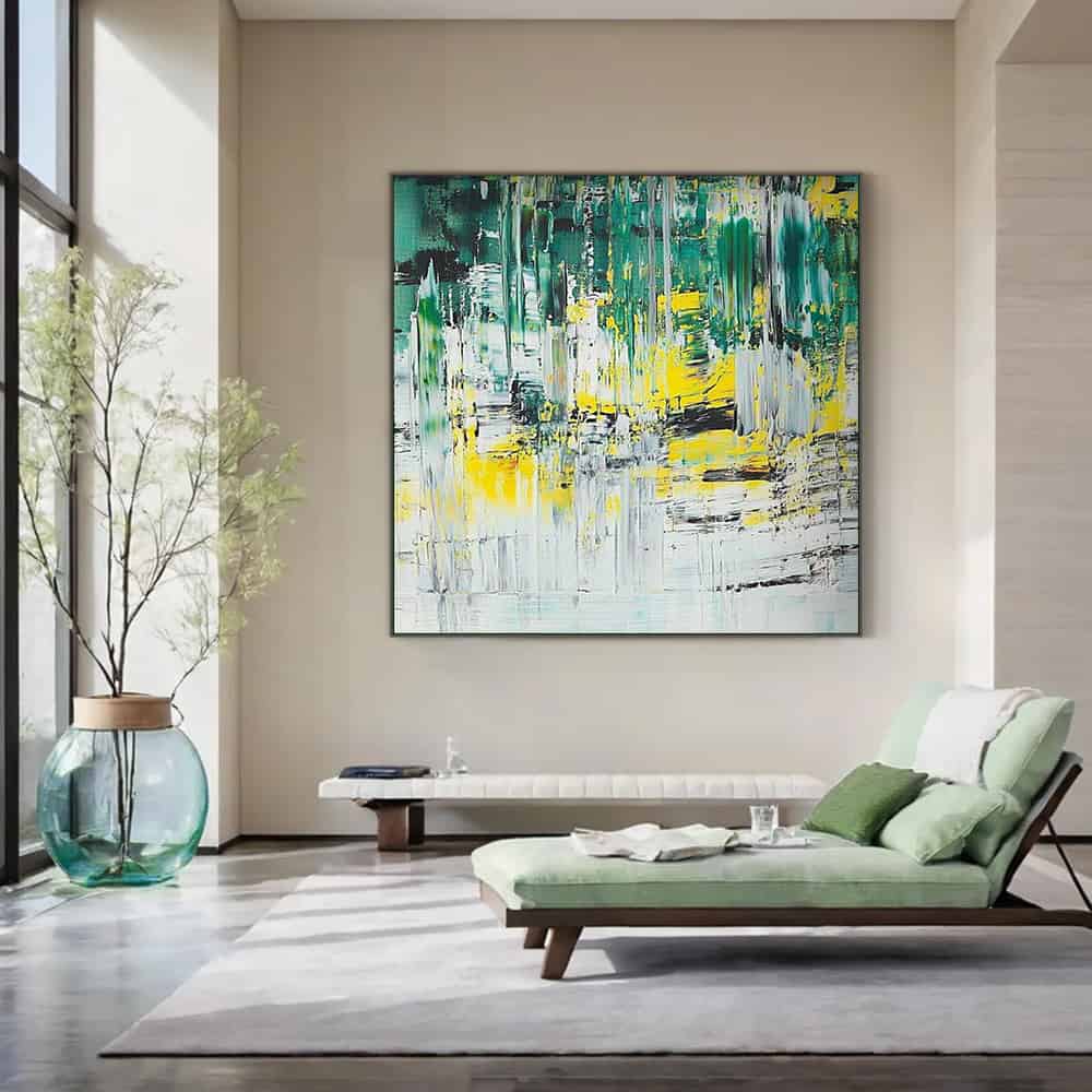 ABSTRACT ART "BIRCHWOOD GLARE"