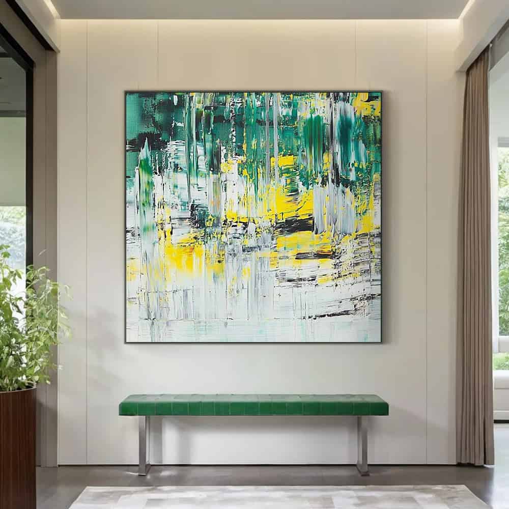 ABSTRACT ART "BIRCHWOOD GLARE"