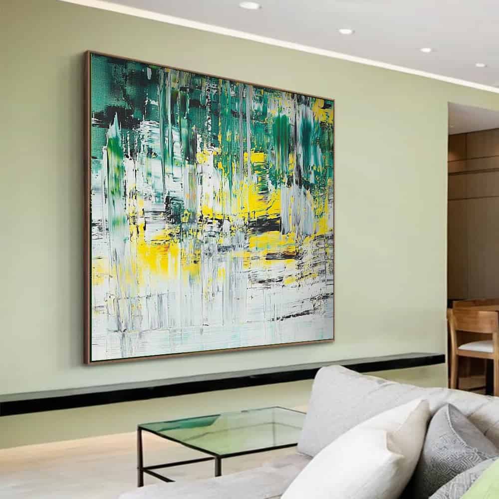 ABSTRACT ART "BIRCHWOOD GLARE"