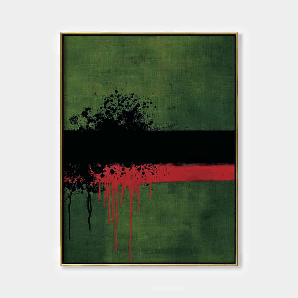 ABSTRACT ART "BREAKING POINT"
