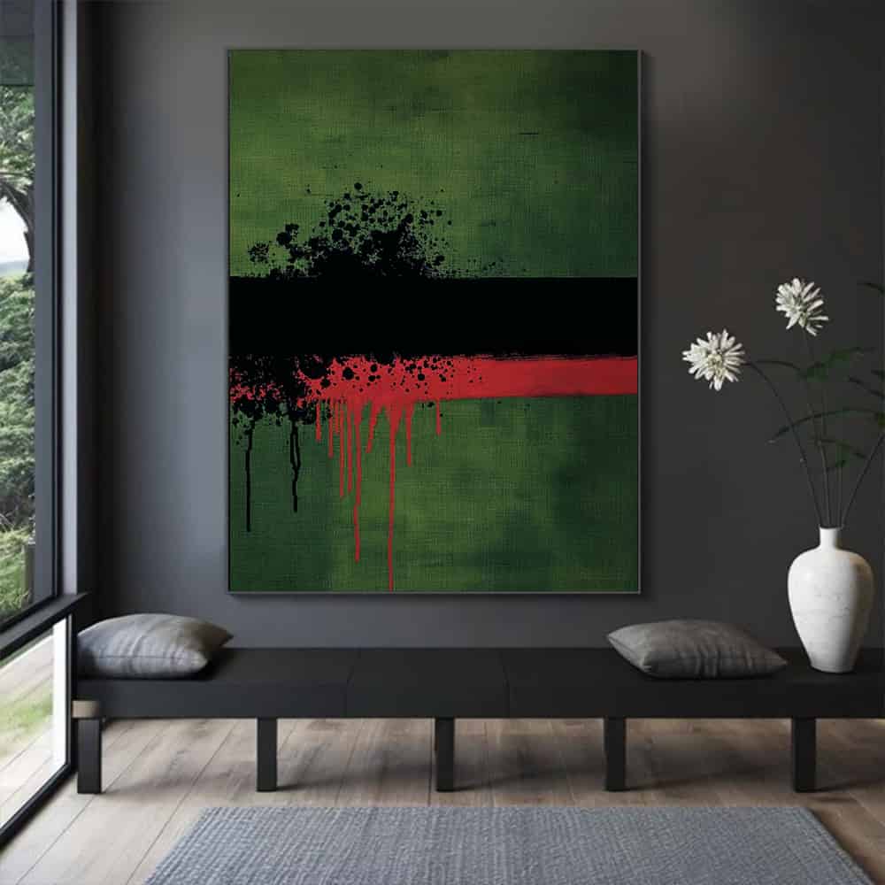 ABSTRACT ART "BREAKING POINT"