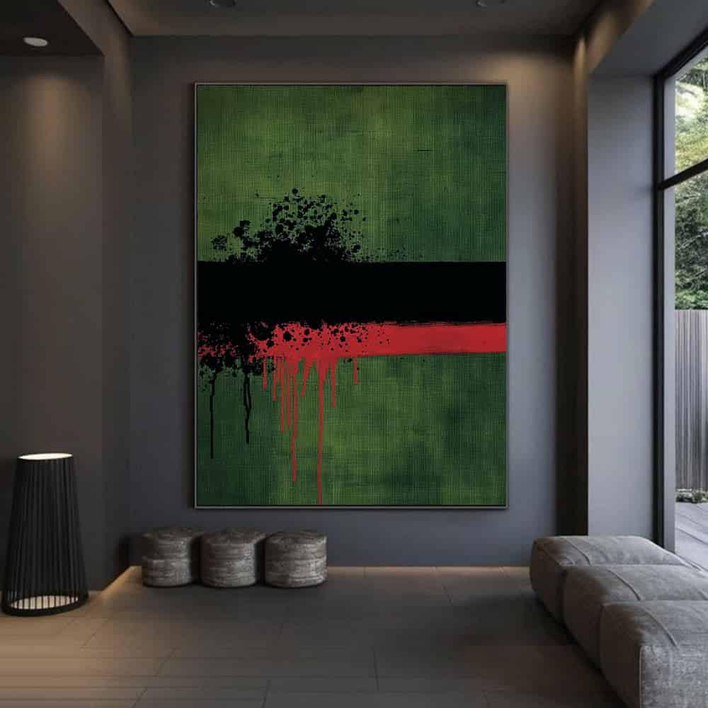 ABSTRACT ART "BREAKING POINT"