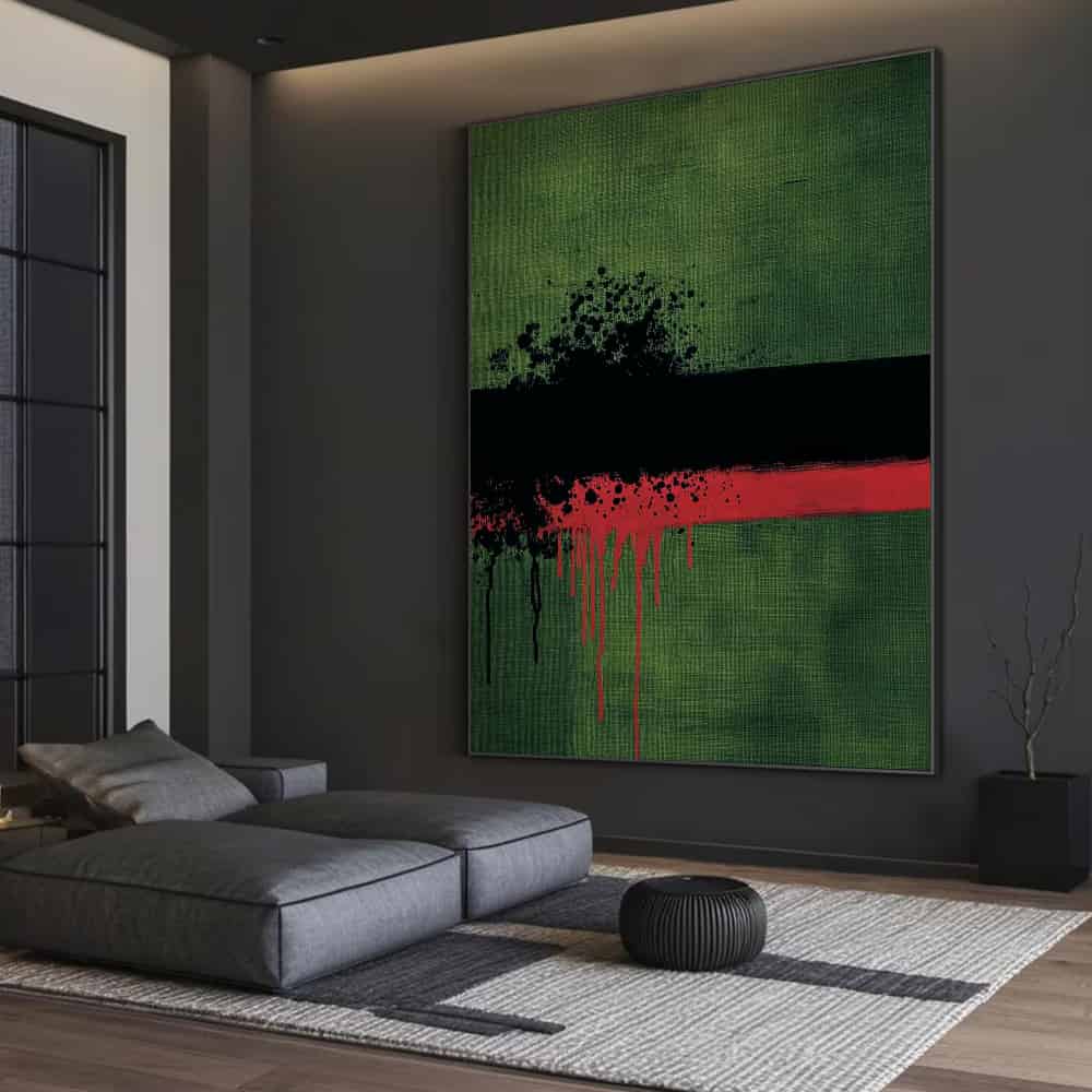 ABSTRACT ART "BREAKING POINT"