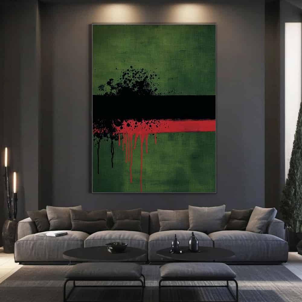 ABSTRACT ART "BREAKING POINT"